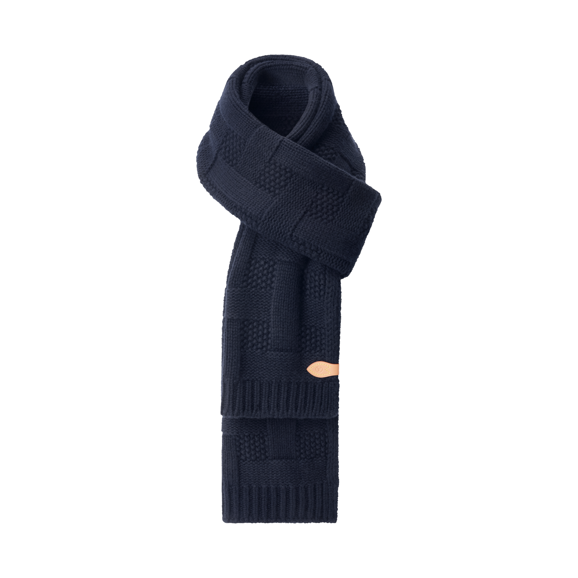 LV Malletier Knitted Scarf S00 - Men - Accessories | LOUIS VUITTON ®
